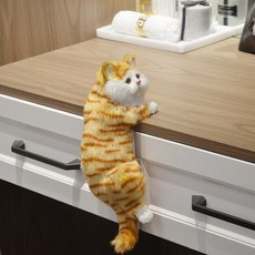 진짜같은고양이인형 리얼 테이블 장식 인테리어 캣 모형 인형, A. 고양이 가필드, 1개