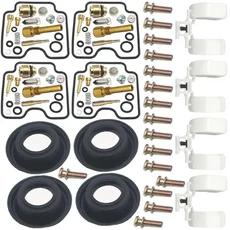 스즈키 GSX F 1998-2006 Katana 오토바이 기화기 수리 키트 연료 시스템 플로트 플런저 다이어프램, 02 B