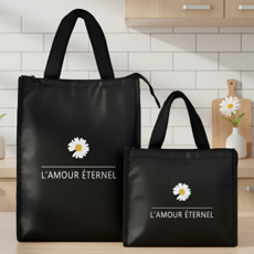 데이더봄 캠핑 피크닉 보온 보냉백 도시락가방, 데이지 x 1세트, 1개