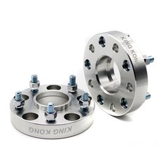 킹콩 휠 허브스페이스 15mm 18mm 20mm 25mm 현대 기아 호환, 18mm(실버), 2개