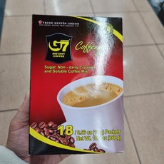 G7 3 in 1 커피, 16g, 18개입, 1개