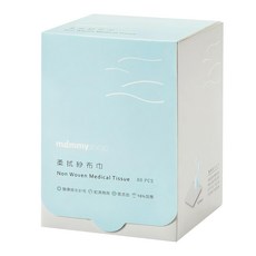 媽咪小站 乾濕兩用柔拭紗布巾 80張