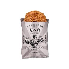CGC 超人麵 高蛋白脆麵, 1個, 【 紅燒牛肉麵風味】奶辛素