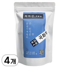 차마신티 국화차 삼각티백 은은한 꽃차, 500mg, 4개, 50개입