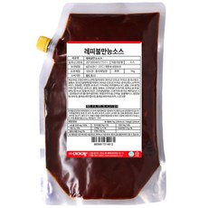 레피 불만능소스 오징어볶음 쭈꾸미 닭발 제육볶음 만능마법소스, 1kg, 1개