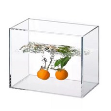 사각 수조 촬영용 광고 아크릴 투명 박스 연출 영상 트레이 사진 스튜디오, 20x10x20, 1개, 20x10x20
