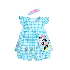 [공식 ]미키와친구들 미니마우스 베이비 드레스 세트 (1000005616), 9~12개월