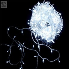 리치점빵 LED 투명선 화이트 지니전구 (30m) 300구 백화점크리스마스장식