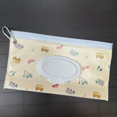 森活好室 EVA 濕紙巾收納袋 附掛繩設計, 1個, 汽車-登山扣款