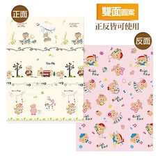 LOG 樂格 XPE環保無毒爬行地墊, 曼龍熊/歡樂熊,180*120