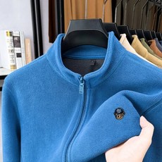 겨울 남성 스탠드 칼라 재킷 고급 품질 지퍼 정교한 프린트 두꺼운 코트 다용도 출, XL, 1개 팩, hulan