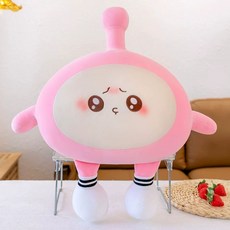 킹받는 생선 물고기 인형 대형 수면 쿠션 애착인형, 1개, AD. 핑크 계란 95cm