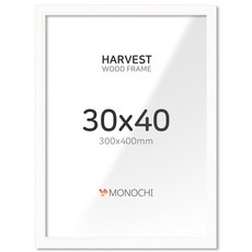 모노치 하베스트 우드 인테리어 액자 30x40, 1개, 오프화이트