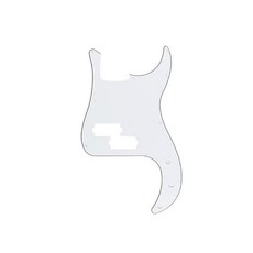 ROZILO 13 홀 P 베이스 스타일 픽가드 PB 스크래치 플레이트 4 스트링 정밀 모던 우드 패턴용, White Pearl, 1개