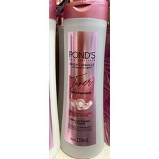 POND’S BRIGHT MIRACLE 淨白透亮潔顏露 牛奶 菸鹼醯胺 玻尿酸玫瑰水, 1個, 亮白化妝水toner