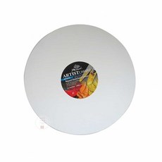 캔버스 면천 원형 1개입 40x40 인물화