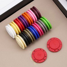 자석단추 수선 스냅 다용도 자석형 마그넷 멀티 SG-3DP24-850, 화이트(한쌍), 화이트(한쌍)