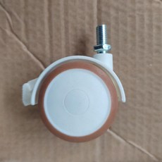 무소음 행거 선반 이동식 가구바퀴 회전바퀴 L자형 1개, 8mm 나사형 4개
