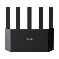 Tenda AX1500 Wi-Fi 6 라우터 (RX2L Pro) - 가정용 스마트 듀얼 밴드 기가비트 라우터 4GE 포트가 있는 수직 디자인 장거리 커버리지 VPN 지원, RE3L/BE3600