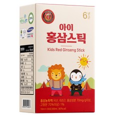 포천홍삼 아이홍삼스틱(6년근)10ml x 30포, 1개, 300ml