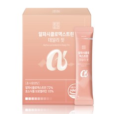 알파시클로덱스트린 데일리 핏 맑은습관, 1박스, 30회분