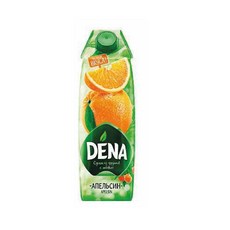 "DENA" 데나 오렌지주스 ORANGE JUICE, 1개, 1L