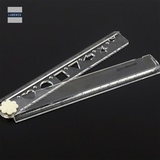 이너스마켓 접이식 자 30cm 30cm자 기술사모형자 미니수평자