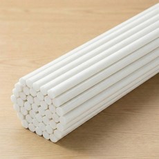 한랭사 한냉사 FRP활대 비닐하우스 텃밭 옥상 비닐 활대 (5.7mm x 2m) 10개묶음, 1세트