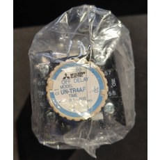 三菱電機 UN-TR4AF OFF DELAY 延時繼電器 時間 0.1~60S, 1個