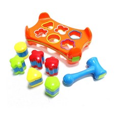 도형끼우기 인지능력 발달 유아장난감 한살 1살 첫돌아기 유치원 13개월 모양맞추기 EQ, 1개