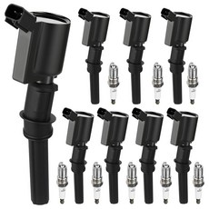 UF569 점화 코일 팩 및 이리듐 스파크 플러그 쉐보레 트래버스 카마로 이쿼녹스 임팔라용 뷰익 엔클레이브 GMC 터레인 아카디아 ATS CTS XTS V6 2.8L 3.0L, UF651 점화 코일 + 스파크 플러그