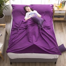 위블리 침낭라이너(210X160) 퍼플 침낭커버, 상세 설명 참조, 1개