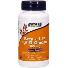 나우푸드 베타글루칸 100mg + 버섯 160mg 90베지캡슐 Beta-Glucan, 1개, 90정
