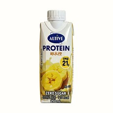 CJ 제일제당 얼티브 프로틴 바나나맛 250ml 제로슈거, 15개