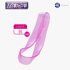 bridge port 編織彈力帶 專業瑜珈帶 翹臀阻力帶, 1個, 【SGS 認證 深蹲 蜜臀】彈力帶 紅輕