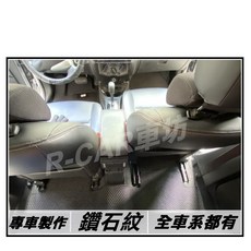 R-CAR車坊 適用於 豐田 WISH 鑽石紋腳踏墊 全車 台灣製 集塵 防水, 駕駛座一片,04~09年 WISH 五人座