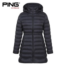핑 PING 2024년 가을 여성 후드 구스 다운 점퍼 121D3JP962_NA_HDD