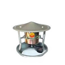 화목난로 배기팬 벤츄레이터 연통 스토브 환기 굴뚝 배출기 순동, 순동 40W 9-17cm