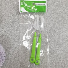 나이론 꼭지솔 2개입 텀블러 젖병세척 욱아용품 오일병세척
