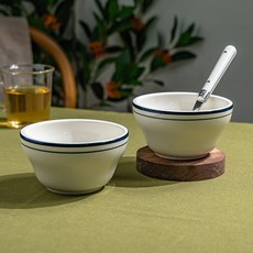 시라쿠스 뉴욕 킹스인 국그릇 대접, 미드나잇 블루, 2P