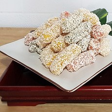 초례청 명절 건강먹거리 찹쌀 한과 세반 유과 500g 선물박스, 1개
