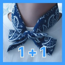 버니드업 아이스 쿨 스카프 프리미엄 넥쿨러, 그린+레드, 1개