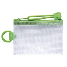 現貨正版 防水拉鍊袋B8 零錢包 網格收納袋 文件袋 資料袋 防水袋 票據袋 網狀 拉鍊袋