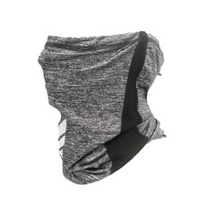 여름 라이딩 자외선 차단 마스크 아웃도어 바이크 모터사이클 아이스 스카프 넥워머 바람막이 두건, 2903-3멜란지그레이, 프리사이즈, 1개