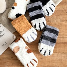 [큰손할인] 고양이 수면 양말 보온양말 커플양말 패션양말