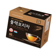 보리 다농원 블랙 보리차 40T, 본상품, 1.3g, 40