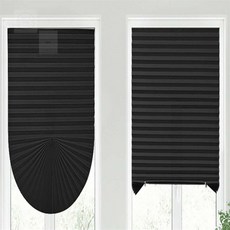 와이낫디자인 주름종이 붙이는 플리츠 블라인드 90x150cm 암막형