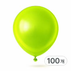 브로키 펄풍선 12인치 100p 풍선 파티용품 이벤트 소품 30cm, 100개, 08_12인치_라임그린