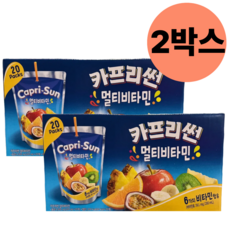 농심 코스트코 카프리썬 멀티 비타민주스, 2세트, 200ml