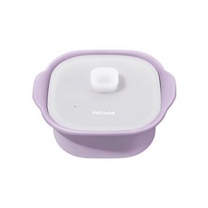 쁘띠누베 PETINUBE 실리콘 멀티 스팀기 한국산 전자레인지 찜기 요리 및 재가열용 BPA 프리 유연하고 내구성이 뛰어남브리즈블루 그린 600ml23.2온스 1786, 30.44, 루나 퍼플
